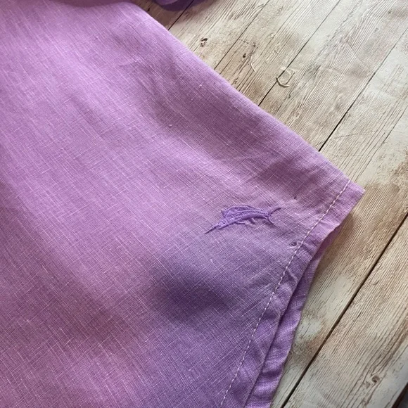 Tommy Bahama Purple Shirt - Picture 5 of 12